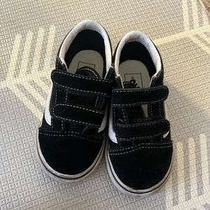 Vans TODDLER OLD SKOOL V SHOE black US Size 8